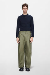 Heavy Woven Pants Straight